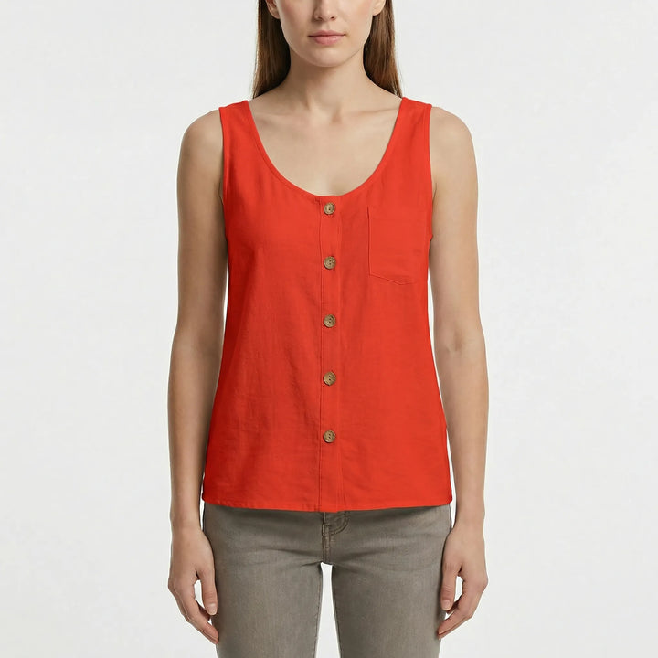 Schlanker Damen Tanktop Schnitt - Caroline