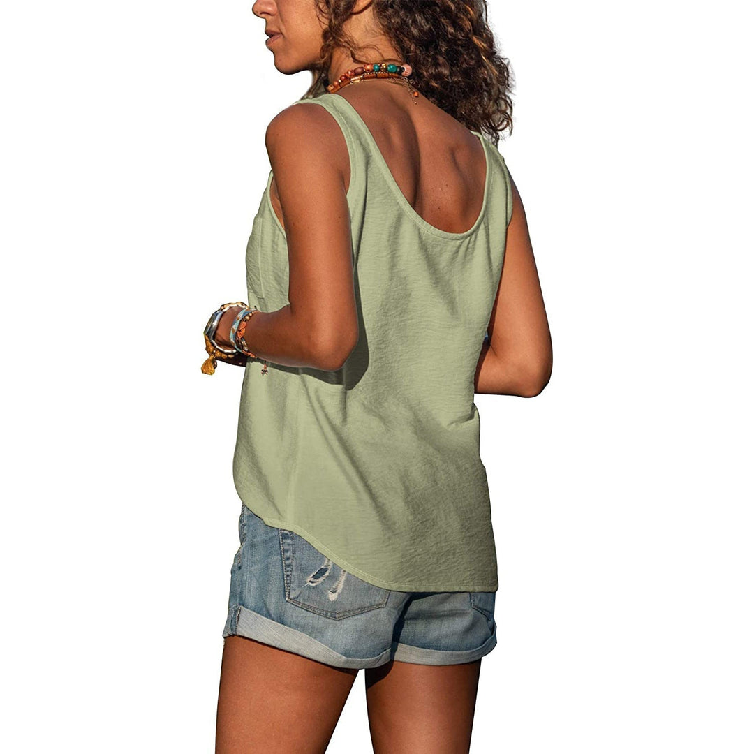 Schlanker Damen Tanktop Schnitt - Caroline