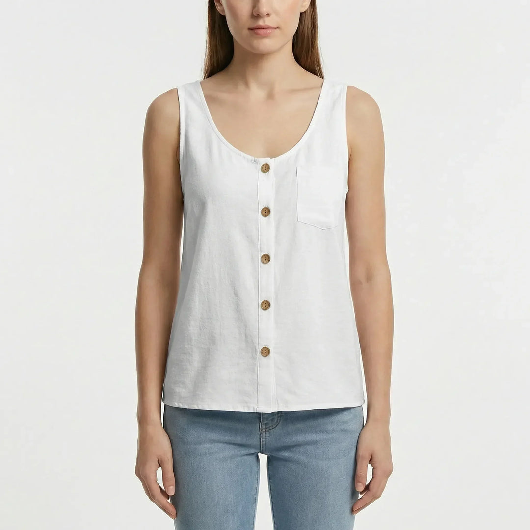 Schlanker Damen Tanktop Schnitt - Caroline