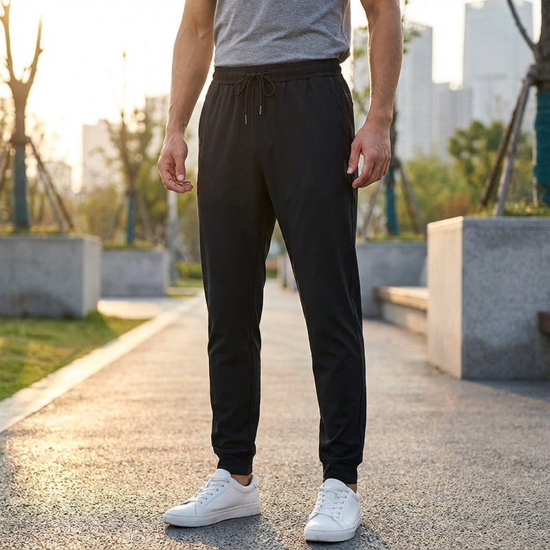 Eenvoudige Effen Casual Broek - Garth