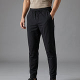 Eenvoudige Effen Casual Broek - Garth