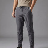 Eenvoudige Effen Casual Broek - Garth