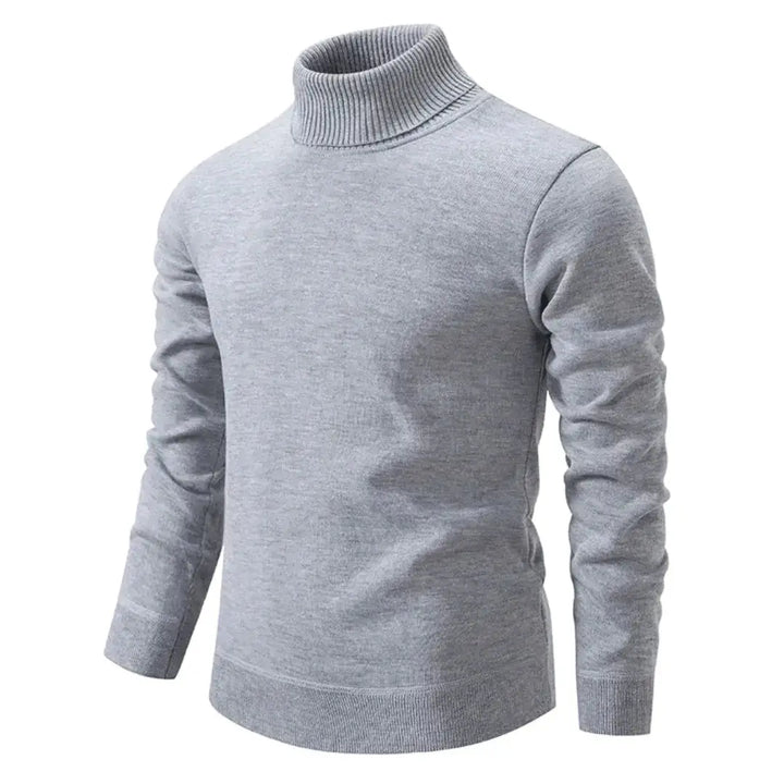 Schmal Geschnittener Rollkragen Sweater - Toni
