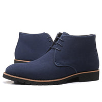 Leather Suede Ankle Boots for Men - Hudson