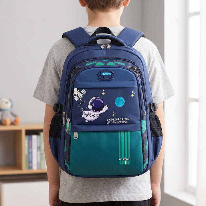 Schoolrugzak Met Meerdere Vakken Voor Kinderen - AstroPack