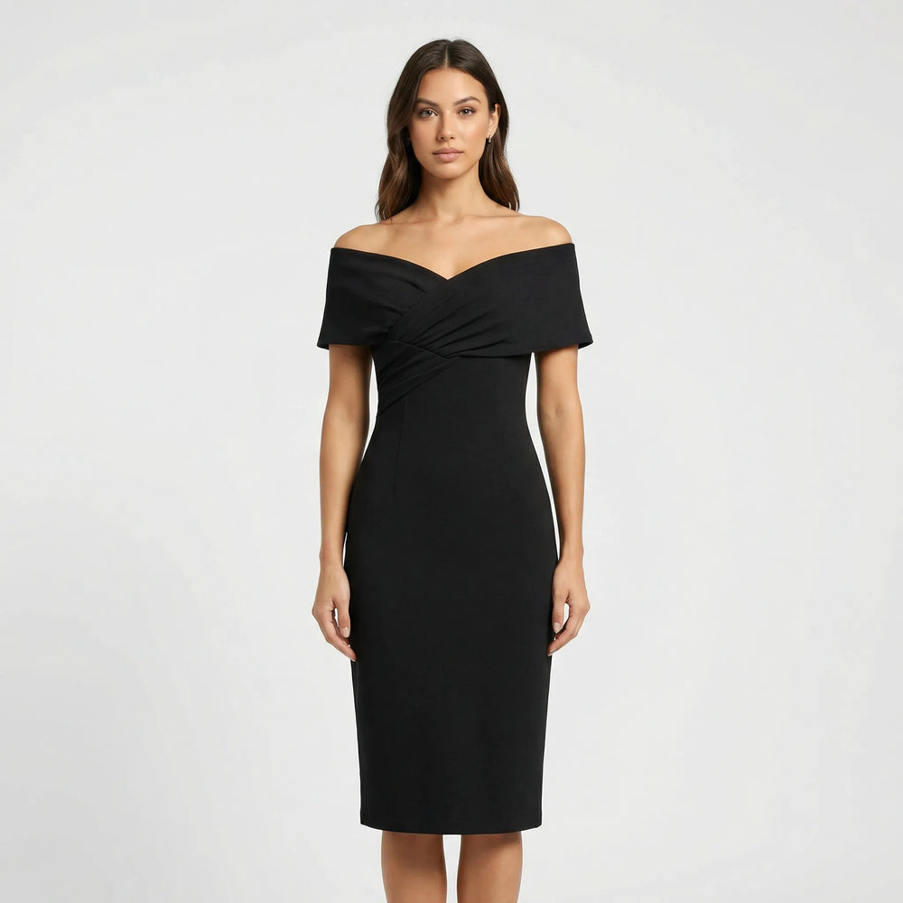 Schulterfreies Abendkleid - Jasmina