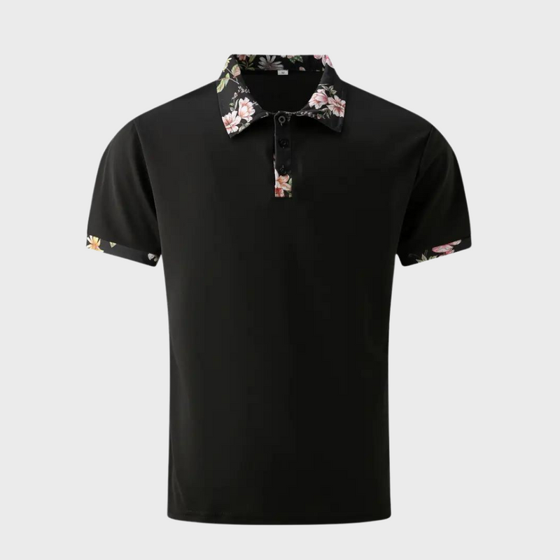 Men's Polo with Subtle Print - Noah