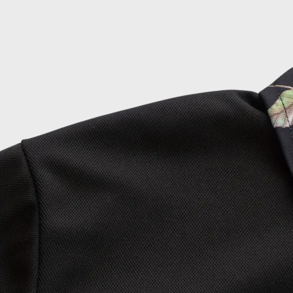 Men's Polo with Subtle Print - Noah