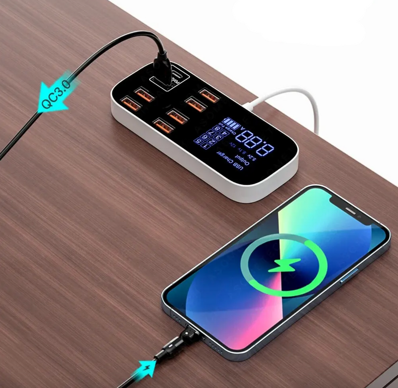 Sammy Jackson™ Multi USB Lader | Snelle oplader voor voedingsadapter