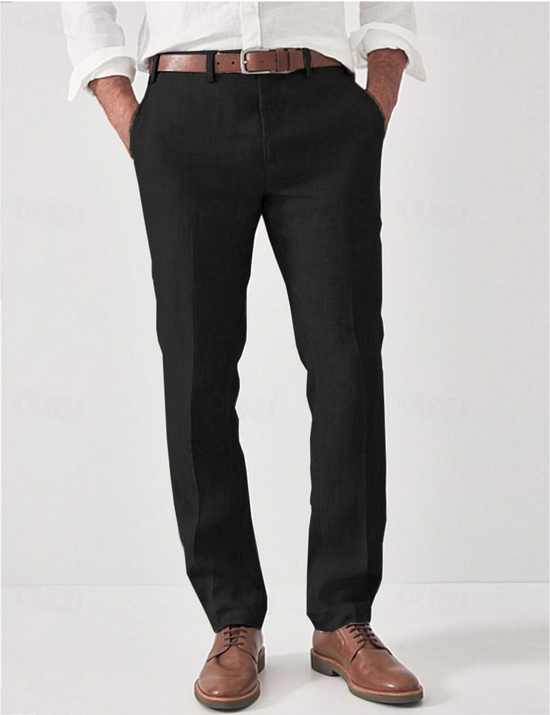 Comfortable Linen Men's Pants – Elias