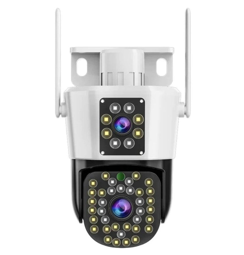 Set of 2 Security Cameras with Dual Lens – DualGuard Max 2-Pack