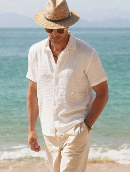 Comfortable Men's Linen Shirt – Lorenzo
