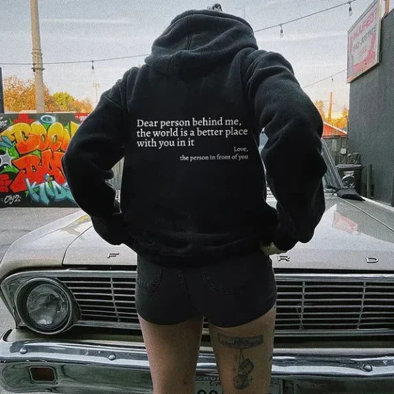 Inspirerende Casual Hoodie - Alex