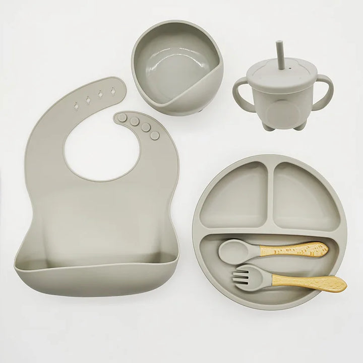 Silicone Feeding Set for Babies - TinyBites