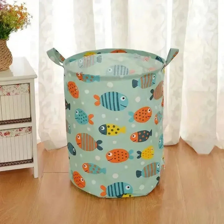 Vouwbare Wasmand & Opbergdoos – Liora