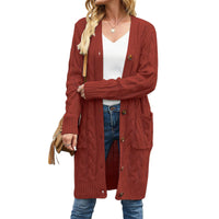 Knitted Women's Cardigan with Pockets – Noelle