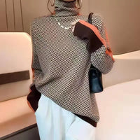 Women's Turtleneck Sweater in Soft Knit – Amira