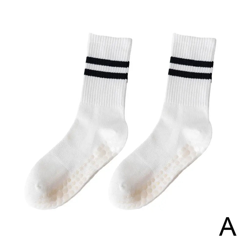 Non-Slip Mid-Tube Sports Socks for Fitness and Yoga - GripFit (Buy 1 Get 1 Free)