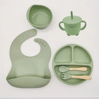 Silicone Feeding Set for Babies - TinyBites