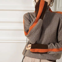 Women's Turtleneck Sweater in Soft Knit – Amira