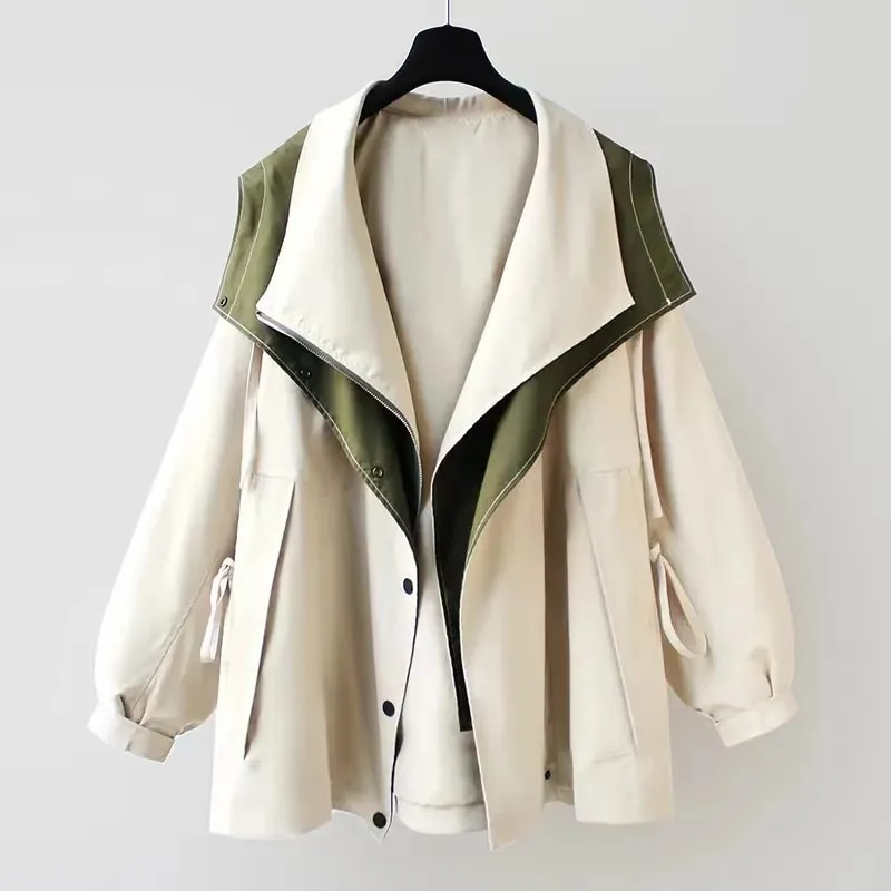 Trendy Waterproof 3-in-1 Spring Jacket for Women - Eléna