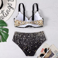Modny zestaw bikini z wysokim stanem – Selina