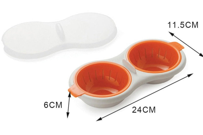 Microwave Egg Poaching Set - EggEase