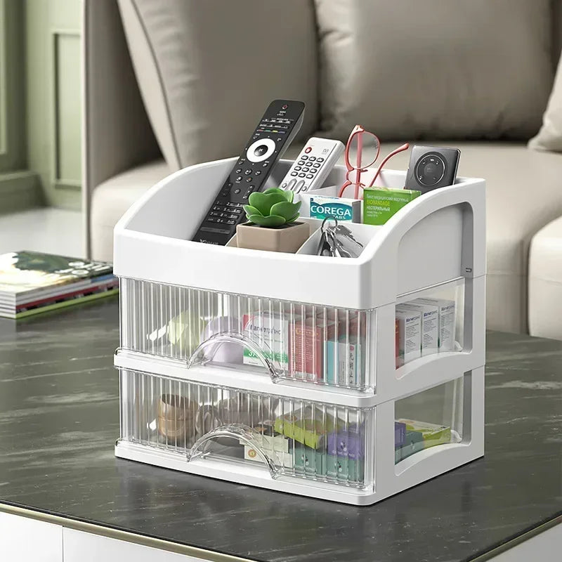 Transparent Acrylic Makeup Organizer - Clarityn