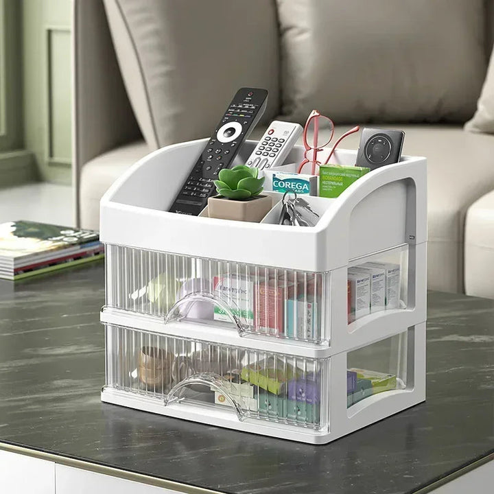 Transparent Acrylic Makeup Organizer - Clarityn