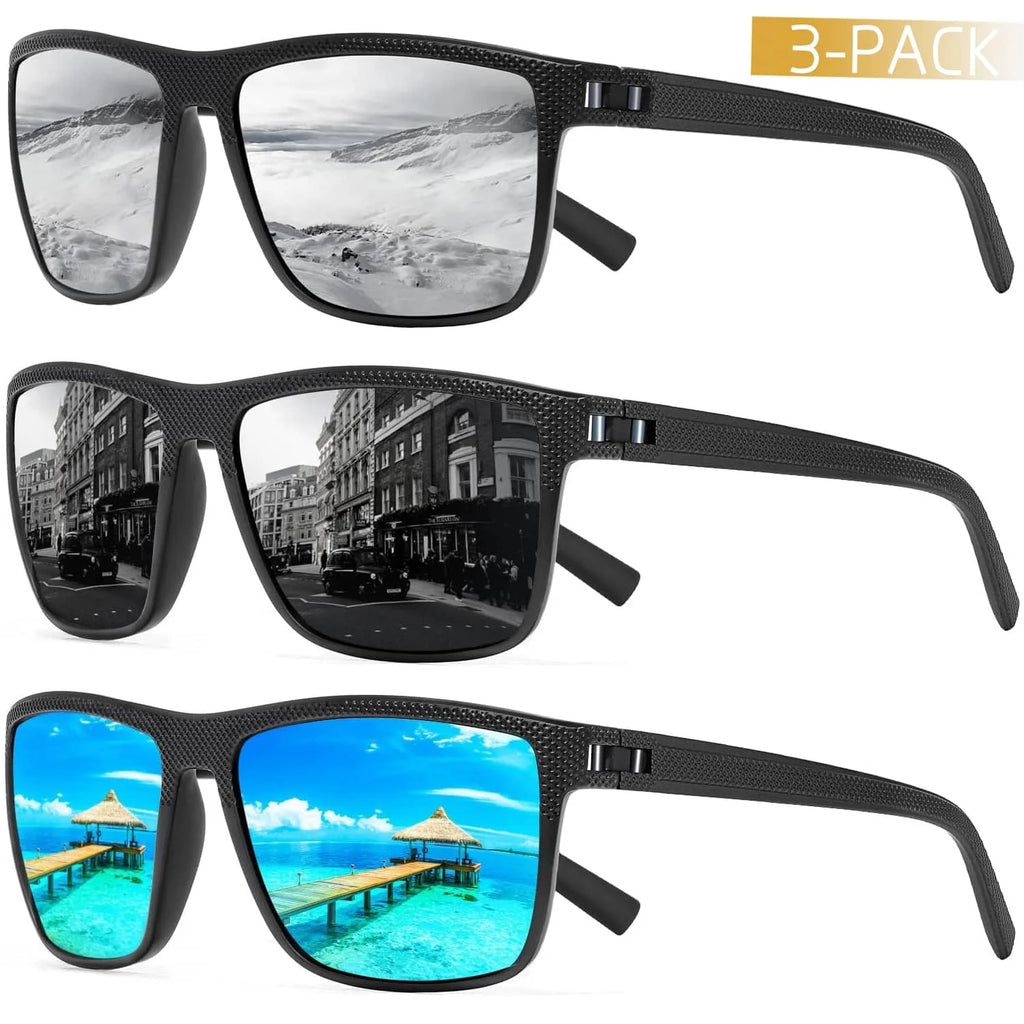 Polarized Sunglasses 3-Pack – Solvion