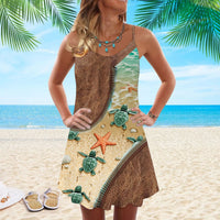 Sleeveless Summer Mini Dress - Solene