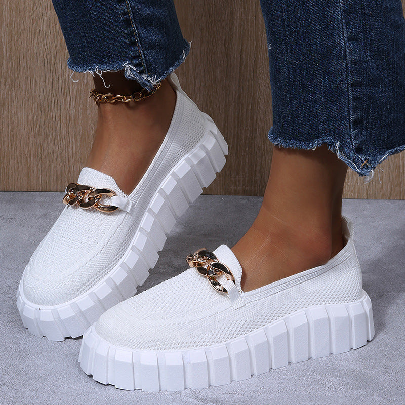 Breathable Women's Slip-Ons - Lina