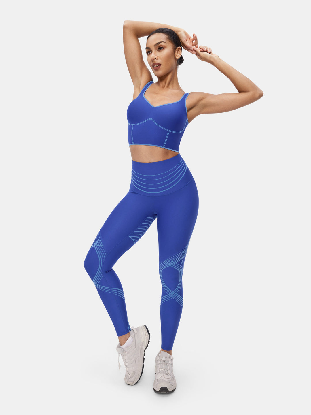 Seamless Cropped Built-In Bra Tank - Lola