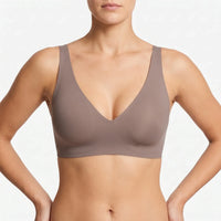 Seamless Push-Up Bralette - Pearl