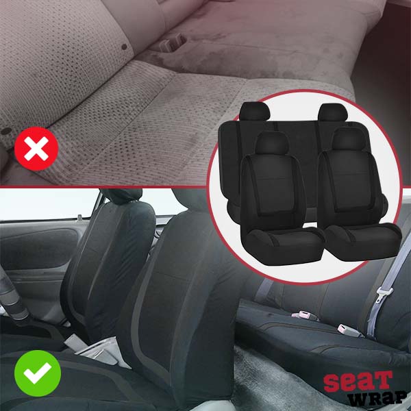 9-Piece Universal Car Seat Covers – AutoLuxe