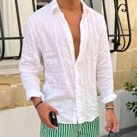 Breathable & Loose-Fitting Men's Summer Shirt – Taro