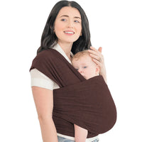 Back-Supporting Baby Wrap Carrier - CuddleWrap