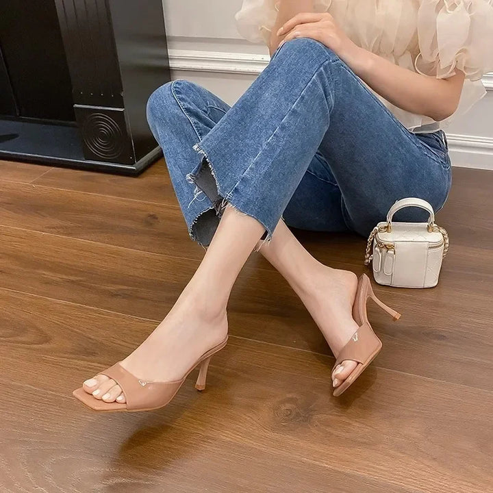 Open-heel mules for women - Mirella