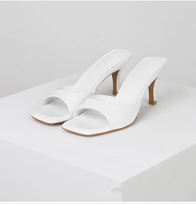 Open-heel mules for women - Mirella