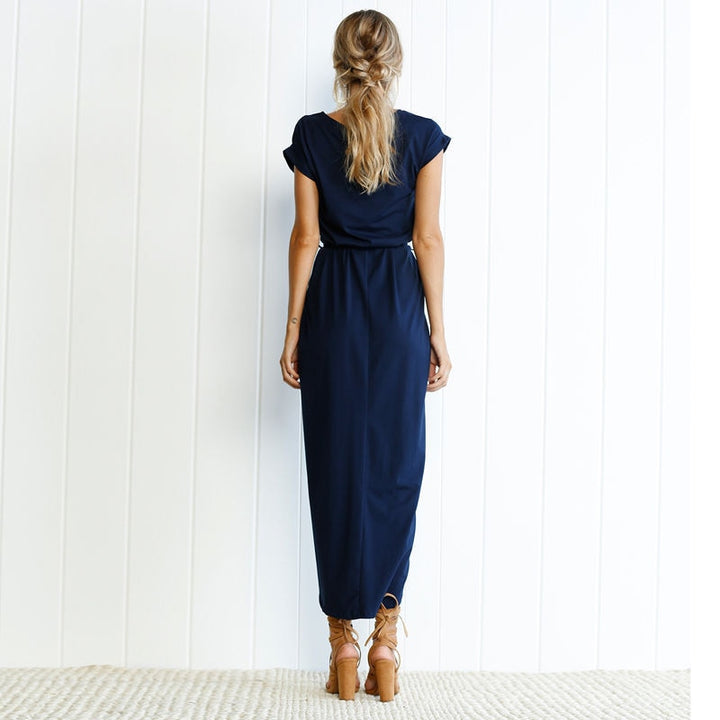 Maxi Jurk met Split - Selene