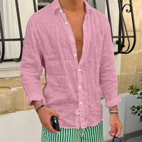 Breathable & Loose-Fitting Men's Summer Shirt – Taro