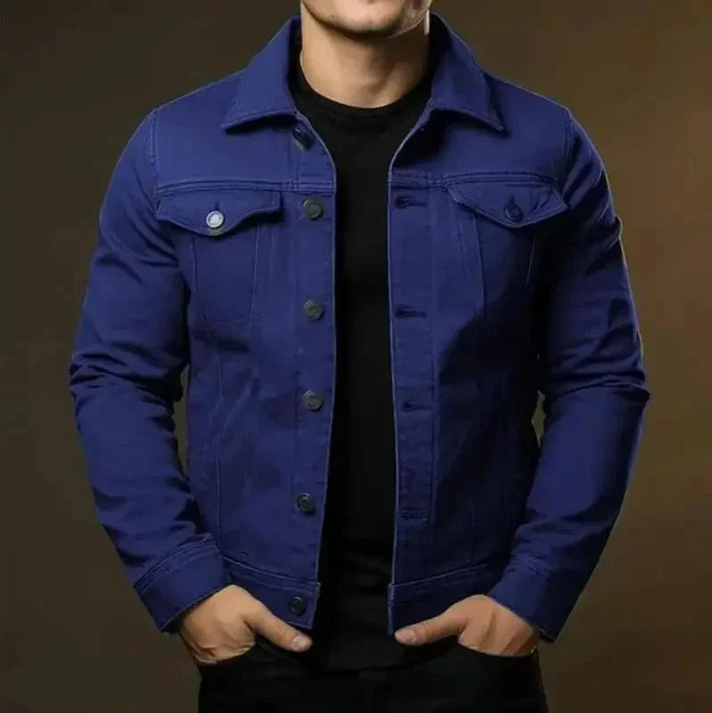 Sturdy & Timeless Men's Denim Jacket Made of 100% Cotton – Noah