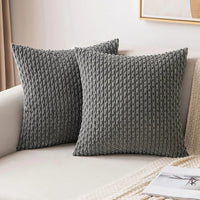 Corduroy Pillow Covers with Boho Style – Velvia