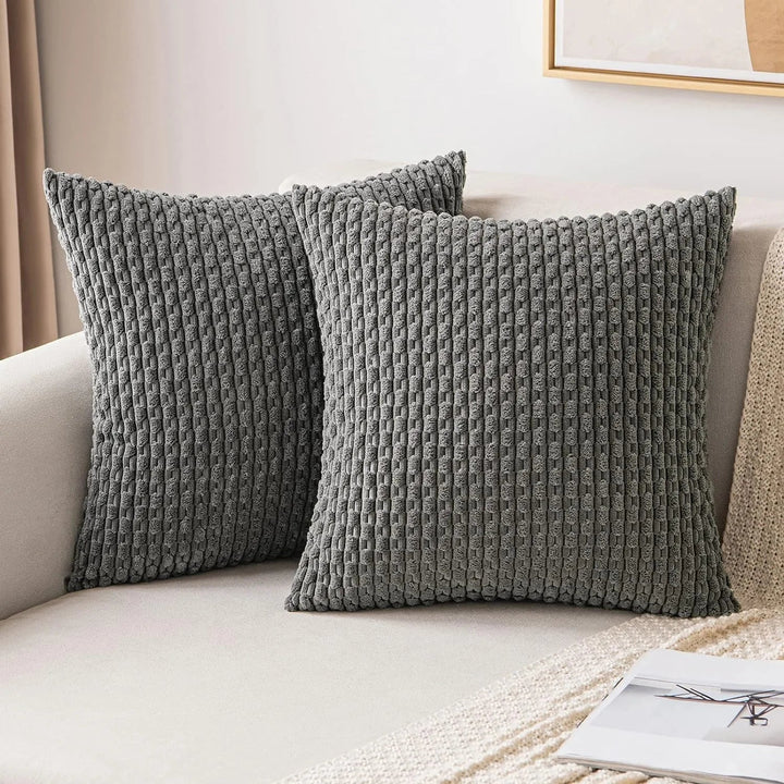 Corduroy Pillow Covers with Boho Style – Velvia