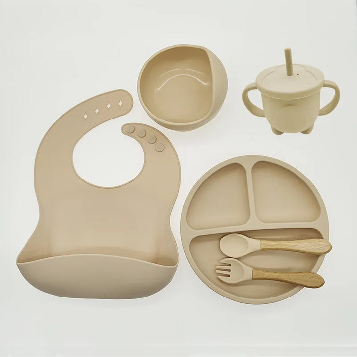 Silicone Feeding Set for Babies - TinyBites