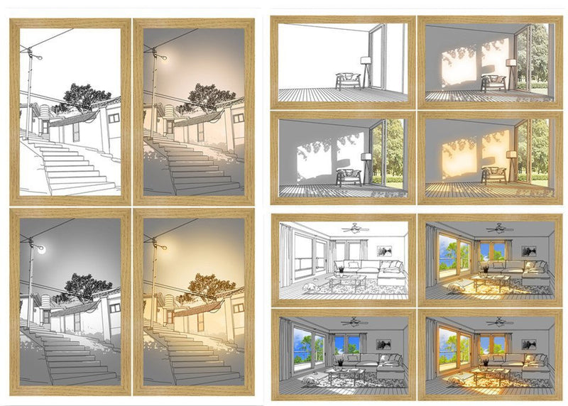 LED Illuminated Painting – Luminza