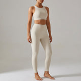 Komplet sportowy top i legginsy - Brittany
