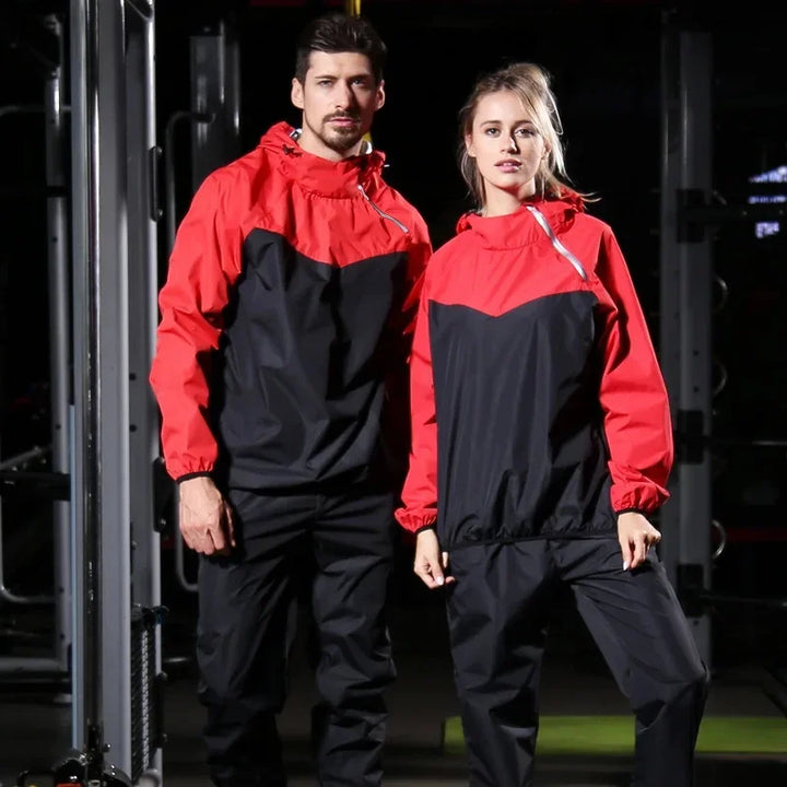 Lightweight Unisex Tracksuit with Zipper and Hood - Remo