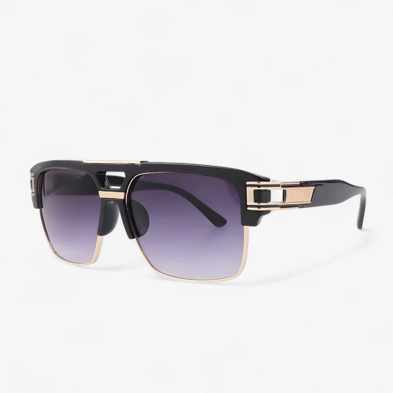 Lustrzane Retro Designerskie Okulary Przeciwsłoneczne – Calvero