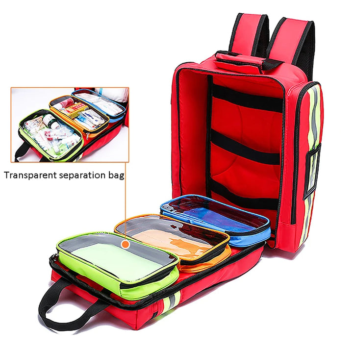 Large First Aid and Survival Backpack - RescueReady